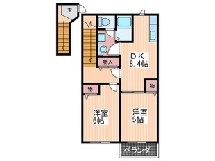 アバンティ上典の物件間取画像